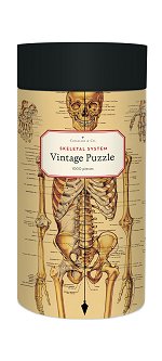 Skeleton Puzzle - 1000pc<br>Cavallini Papers & Co.